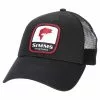 Simms Bass Patch Trucker Black -Simms Winkel 12212 001 00 1