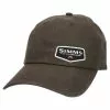 Simms Oil Cloth Cap Coffee
