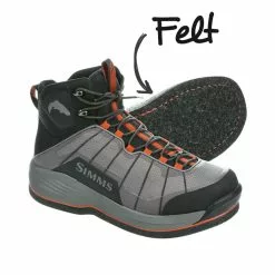 Simms Flyweight Boot Felt Steel Grey (Filt)