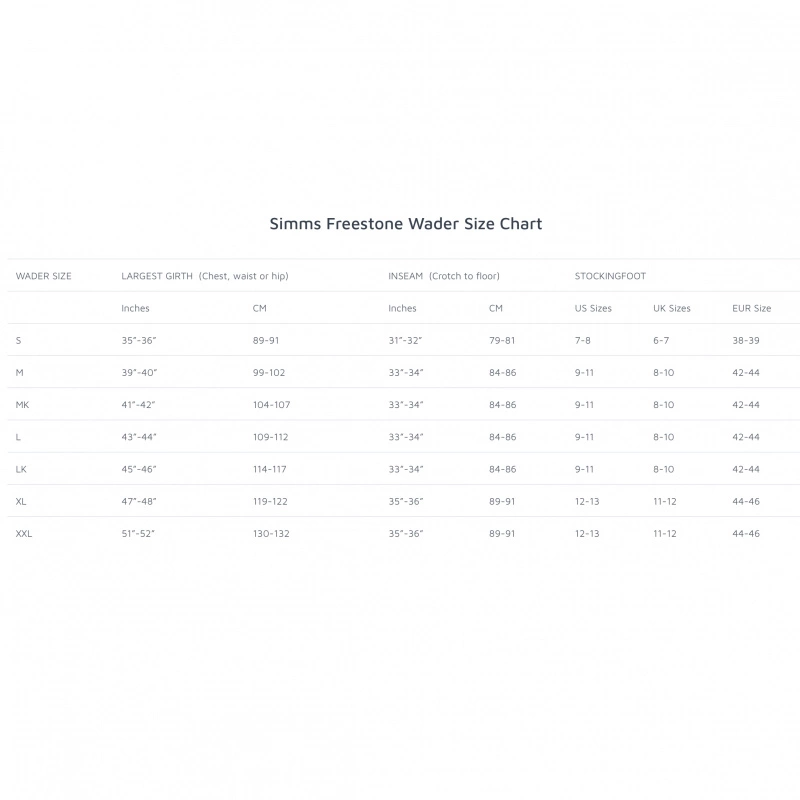 Simms Freestone Stockingfoot Dark Gunmetal 4 Simms Freestone Stockingfoot Dark Gunmetal - Afbeelding 2