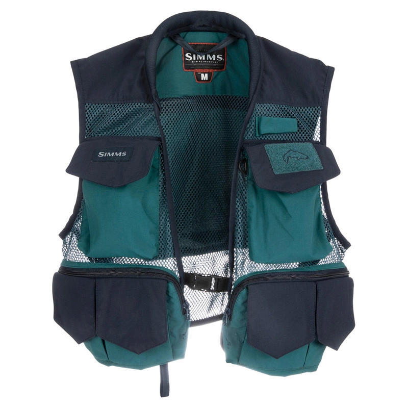 Simms Tributary Vest Deep Sea Green 2 Simms Tributary Vest Deep Sea Green