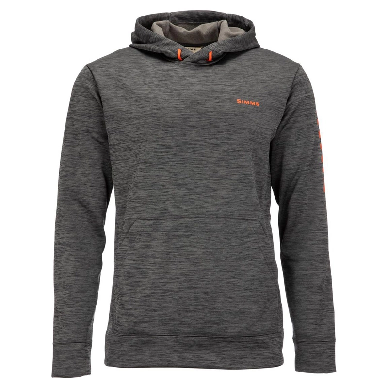 Simms Challenger Hoody Carbon Heather 3 Simms Challenger Hoody Carbon Heather