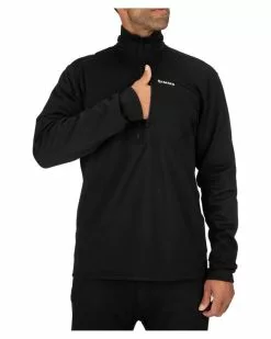Simms Thermal 1/4 Zip Top Black 11 Simms Thermal 1/4 Zip Top Black -Simms Winkel 13314 001 30r 4