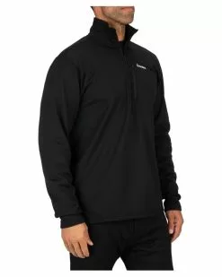 Simms Thermal 1/4 Zip Top Black 12 Simms Thermal 1/4 Zip Top Black -Simms Winkel 13314 001 30r 5
