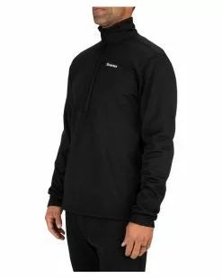 Simms Thermal 1/4 Zip Top Black 13 Simms Thermal 1/4 Zip Top Black -Simms Winkel 13314 001 30r 6