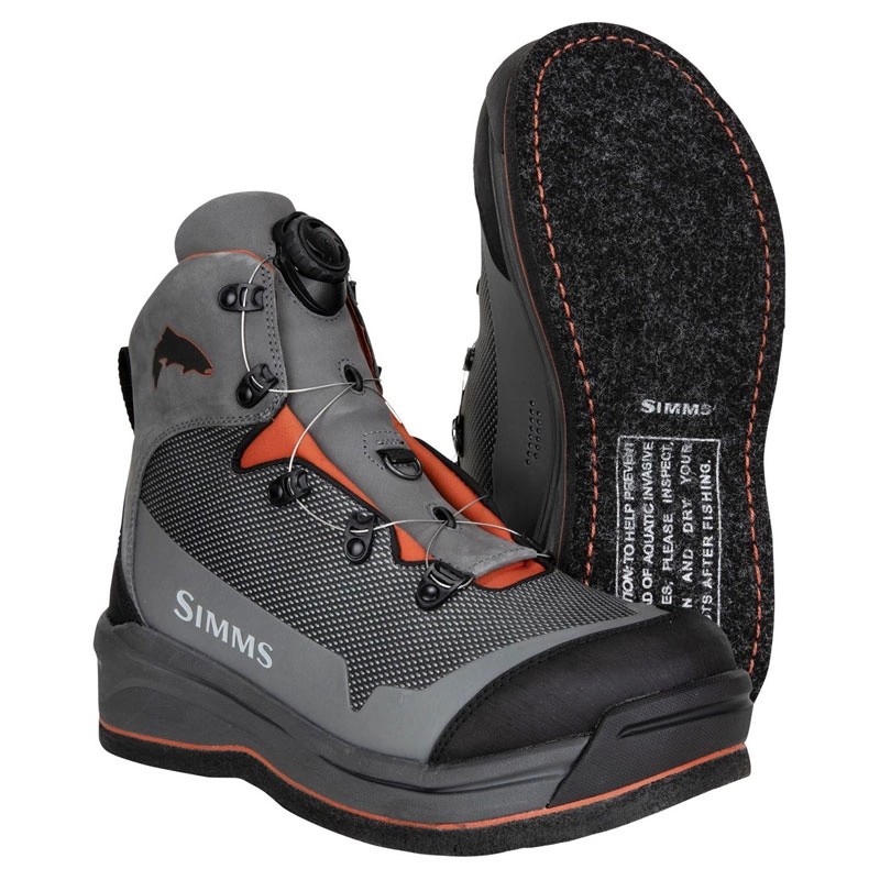 Simms Guide BOA Boot Felt Slate 3 Simms Guide BOA Boot Felt Slate