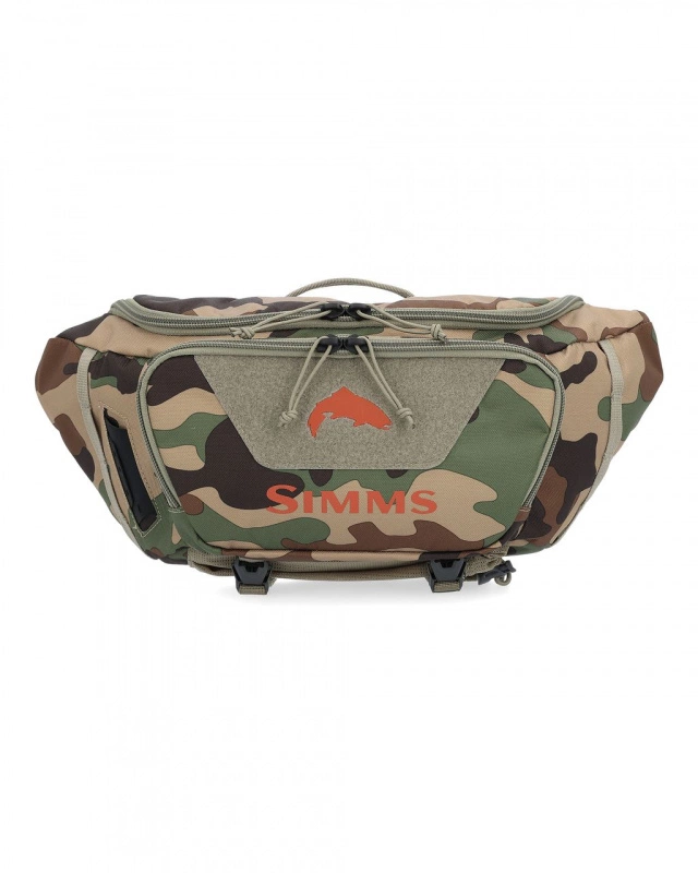 Simms Tributary Hip Pack Woodland Camo 4 Simms Tributary Hip Pack Woodland Camo - Afbeelding 2