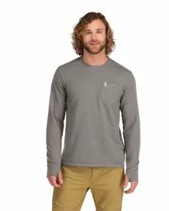 Simms Henry's Fork Crew Steel Heather -Simms Winkel 13577 083 40r 4