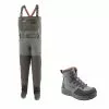 Simms Freestone Vadarset Med Freestone Skor Filt Gunmetal -Simms Winkel SFREEFILT 1